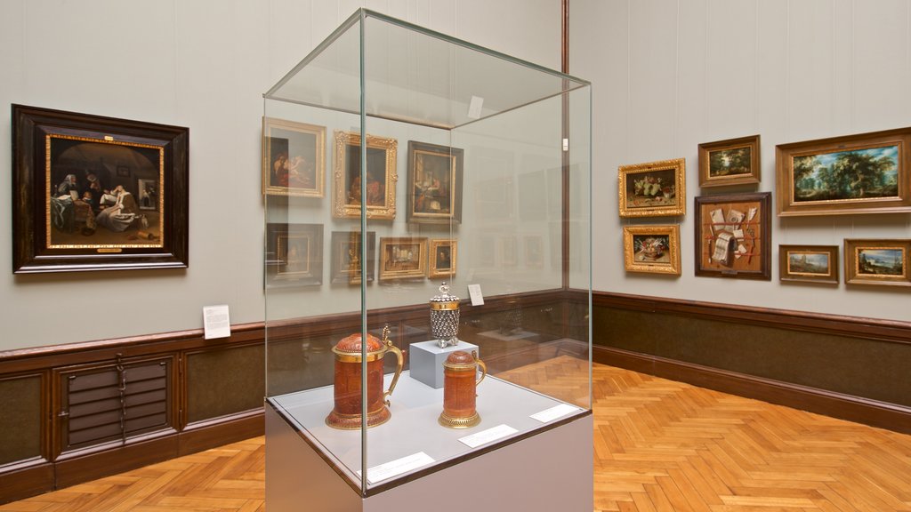 Museum Schwerin showing interior views, art and heritage elements