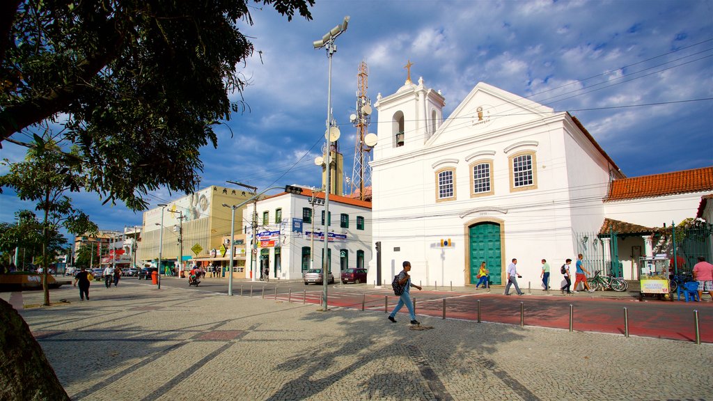 Parish of Our Lady of the Assumption of Cabo Frio featuring a church or cathedral and a small town or village