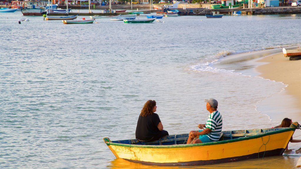 Orla Bardot showing a sandy beach, general coastal views and boating