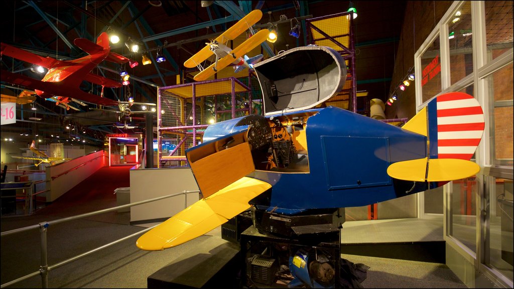 Museum of Science and Technology showing interior views