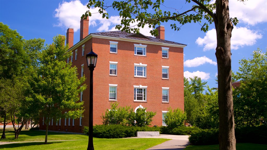 Bowdoin College featuring a park