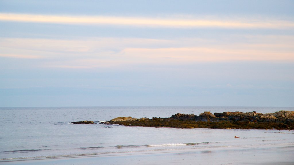 Gooch\'s Beach featuring yleiset rantanäkymät ja kallioinen rannikko