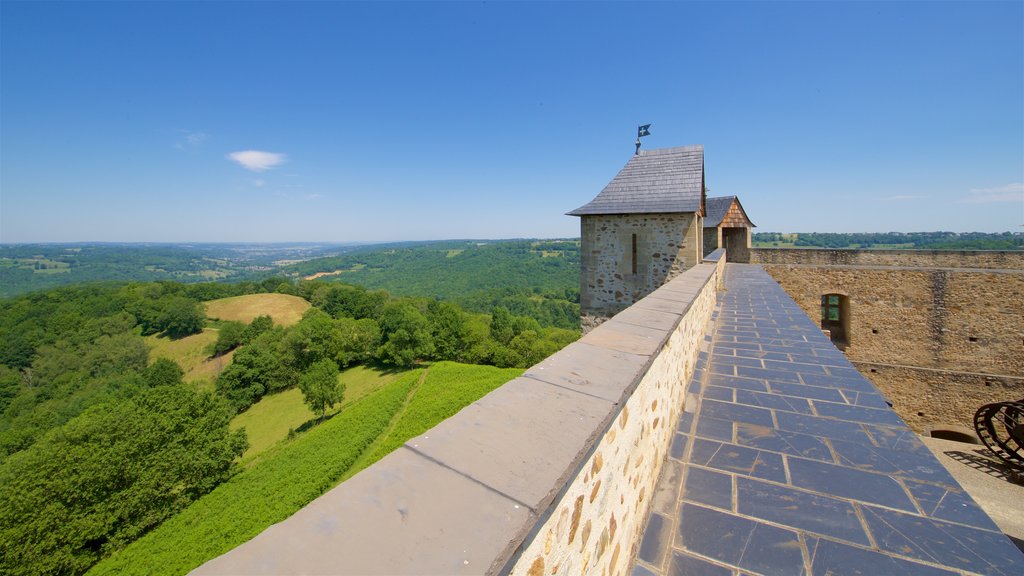 Mauvezin Chateau showing views and tranquil scenes