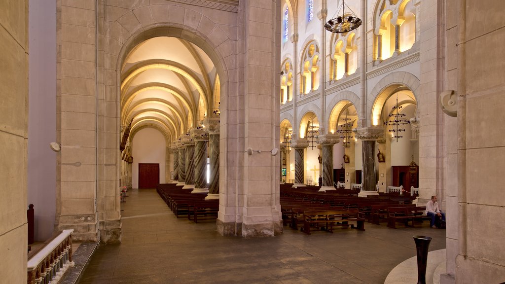 Eglise Paroissiale du Sacré Coeur showing interior views, heritage elements and a church or cathedral