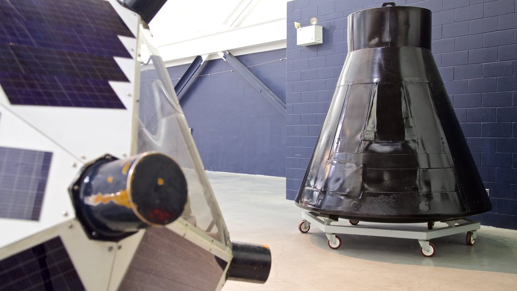 Strategic Air Command and Aerospace Museum showing interior views