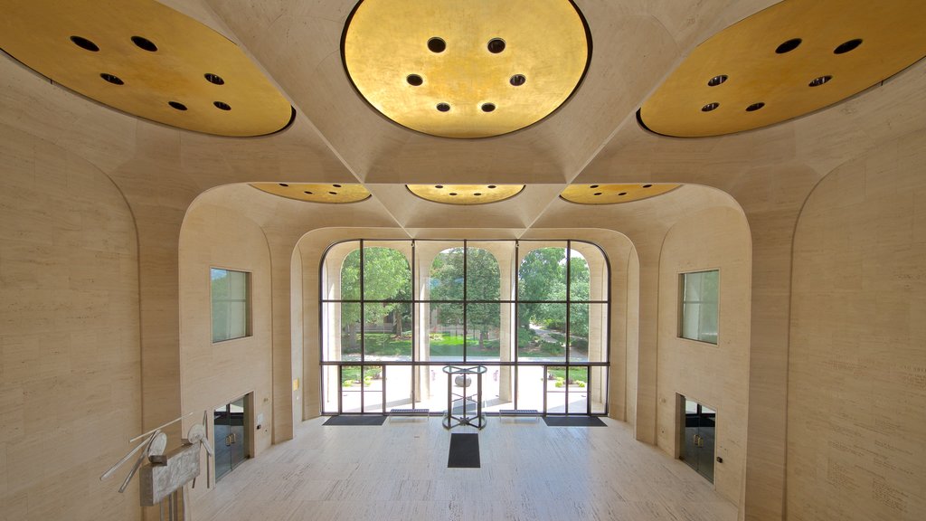 Sheldon Museum of Art showing interior views