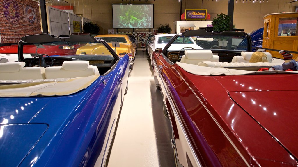 Classic Car Collection showing interior views and heritage elements