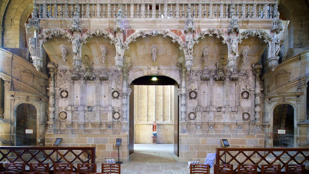 Limoges Cathedral featuring interior views, a church or cathedral and heritage elements