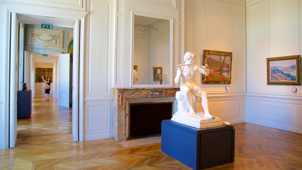 Musée des Beaux Arts which includes art, interior views and heritage elements