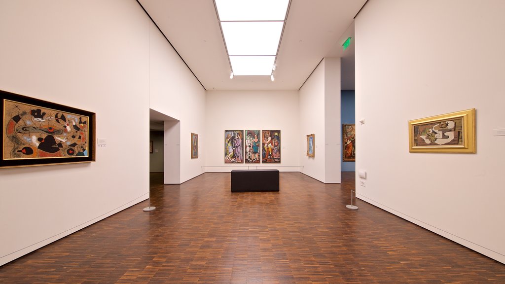 Figge Art Museum showing interior views and art