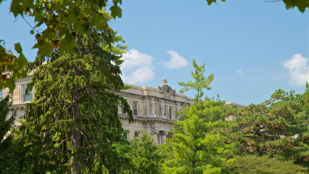 Iowa State University mettant en vedette patrimoine architectural