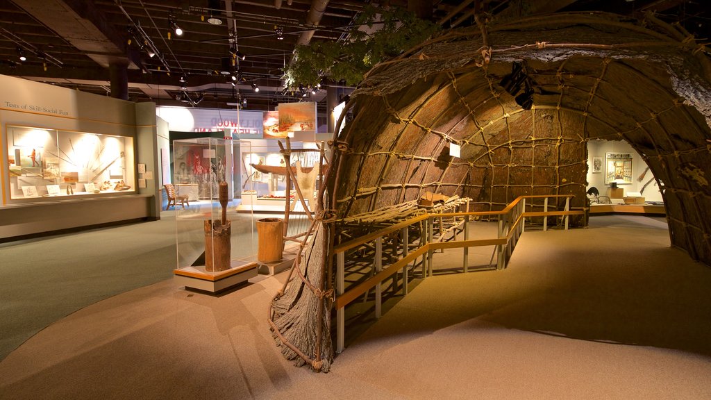 State Historical Society of Iowa Museum showing interior views