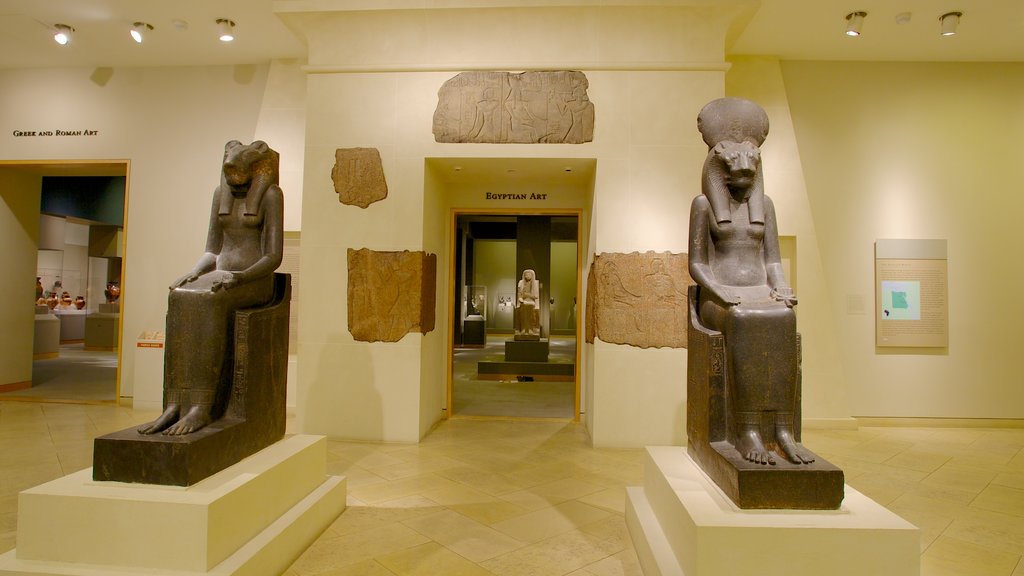 Walters Art  Museum which includes a statue or sculpture, art and interior views