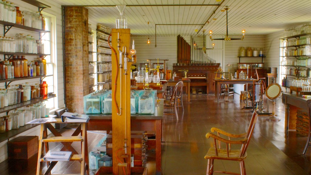 Greenfield Village featuring interior views