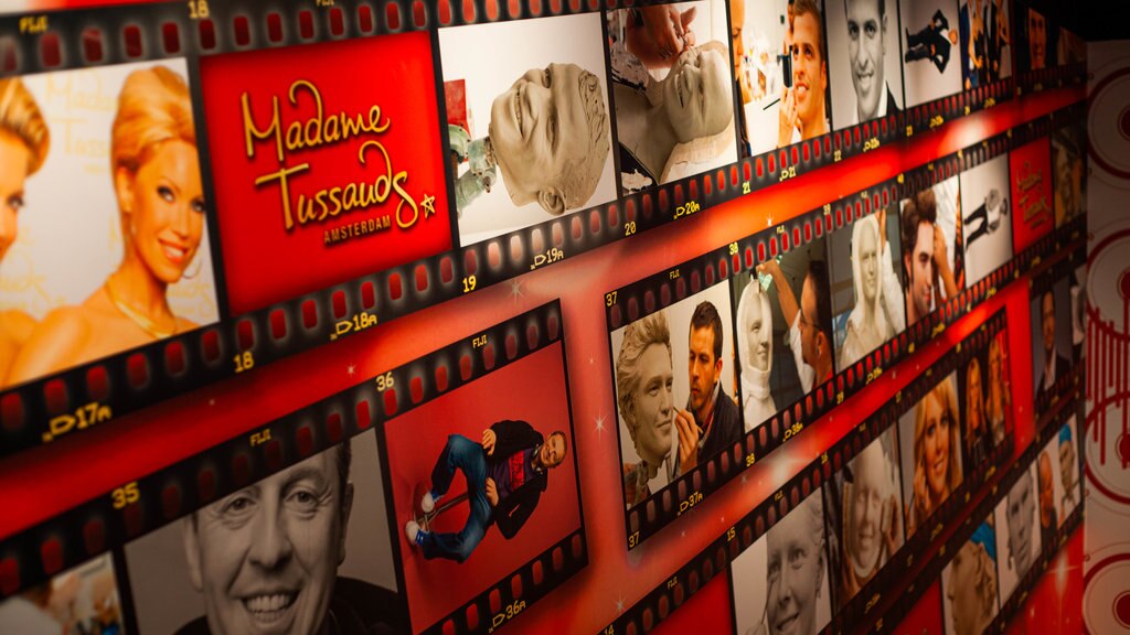 Madame Tussauds which includes interior views