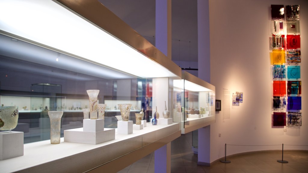 Eretz Israel Museum showing interior views