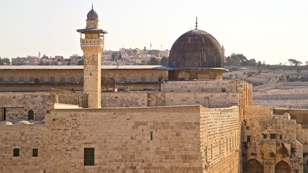 Mosquée al-Aqsa mettant en vedette patrimoine architectural