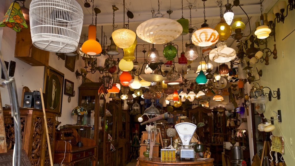 Jaffa Flea Market featuring interior views