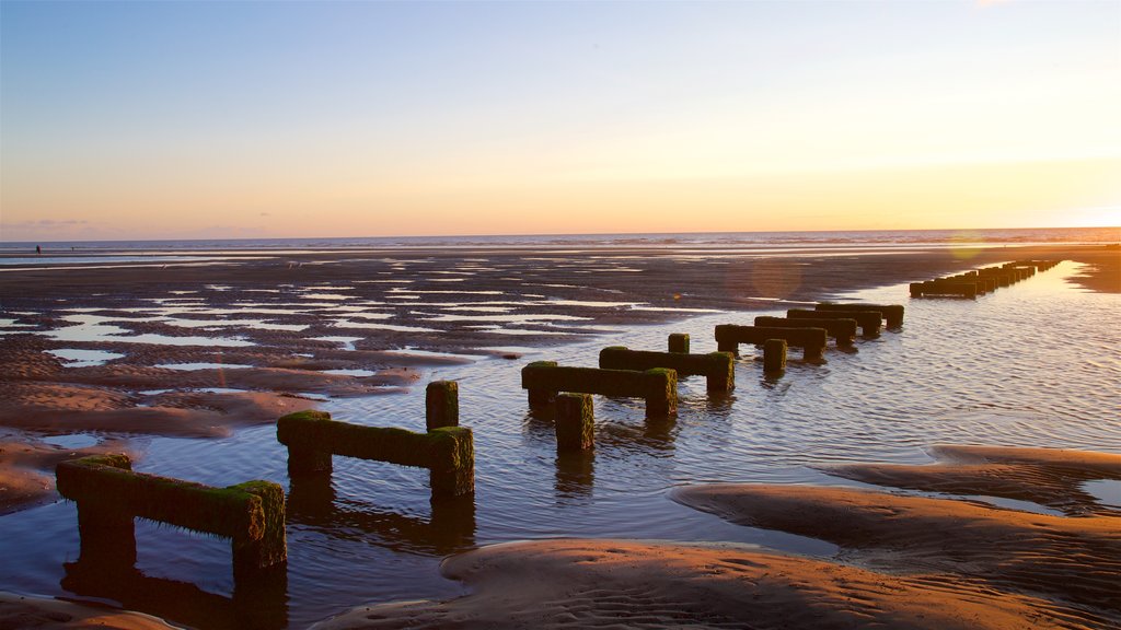 Central Beach featuring a sunset, a beach and general coastal views