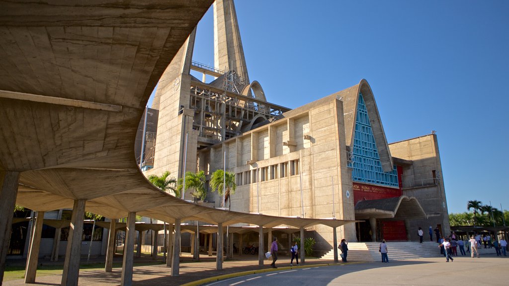 La Altagracia Cathedral showing modern architecture