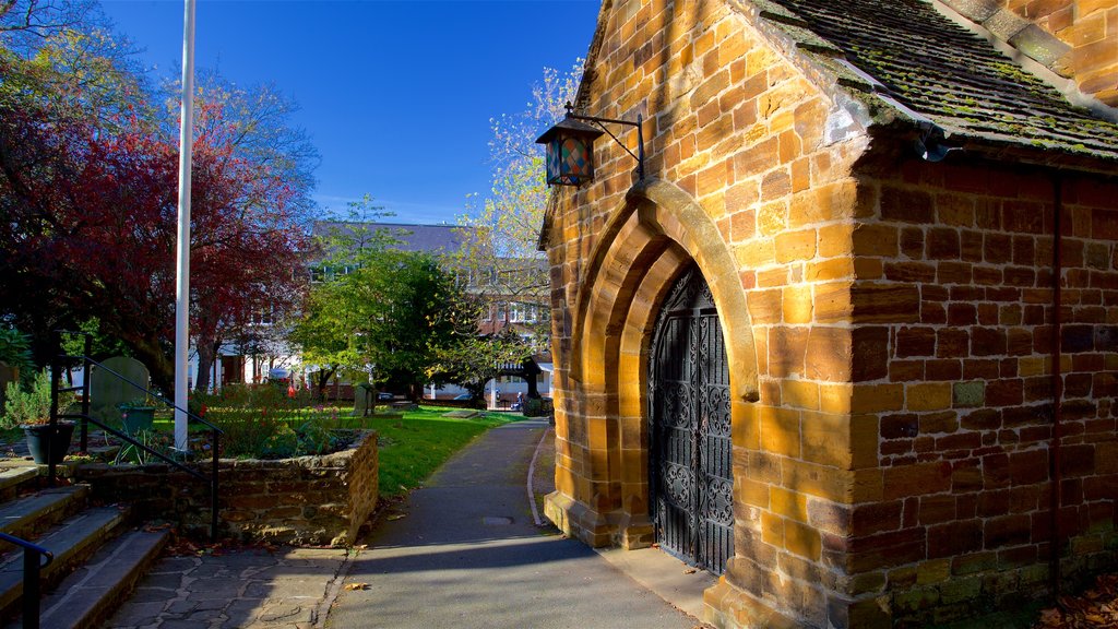 Church of the Holy Sepulchre which includes heritage elements and a park