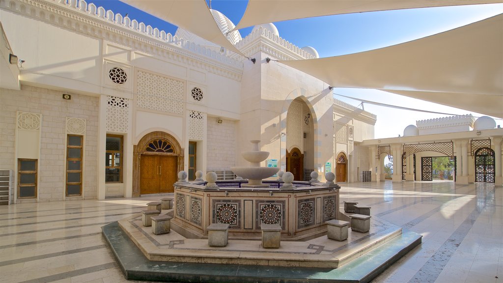 Aqaba showing a fountain