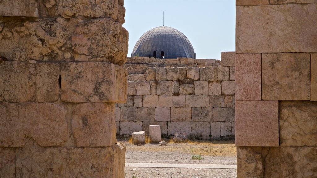 Palácio Ummayad mostrando elementos de patrimônio