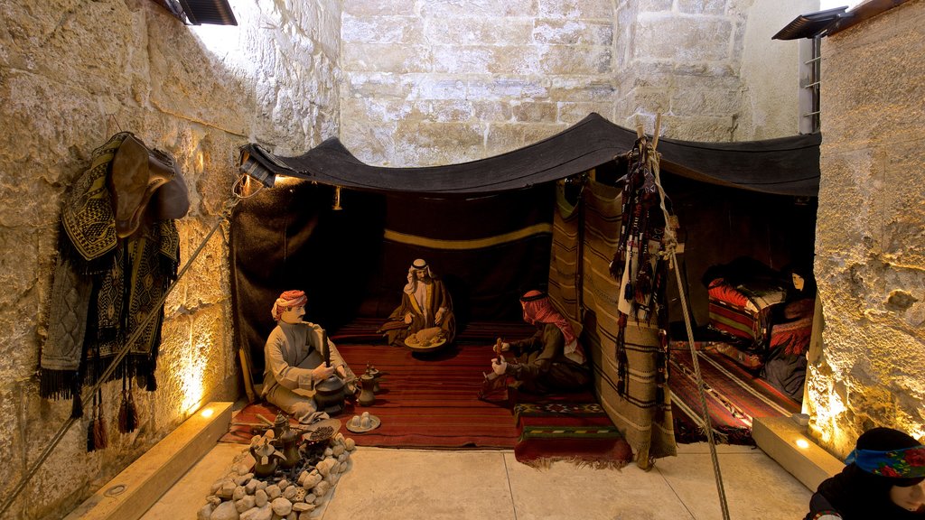 Jordan Folklore Museum showing interior views