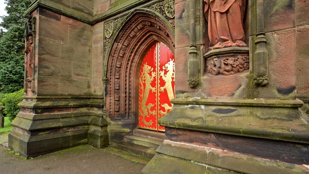 St Giles Catholic Church showing heritage elements