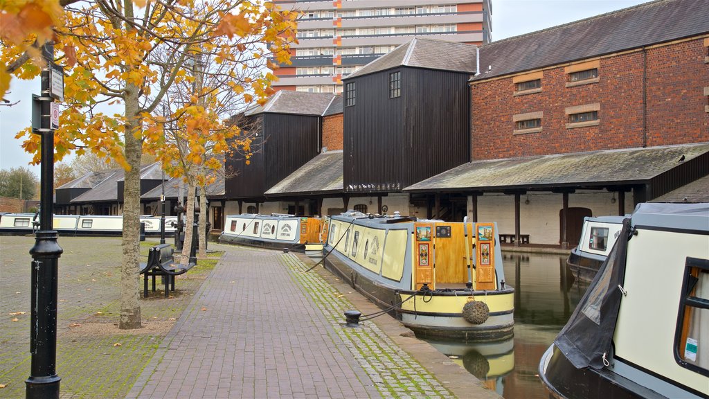 Coventry Canal Basin which includes a bay or harbor