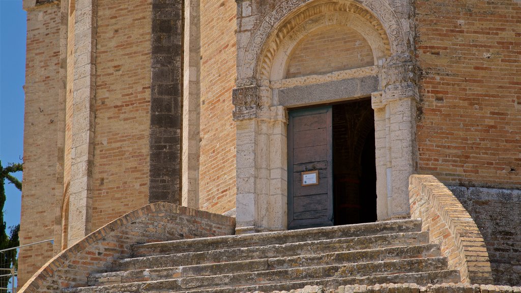 Church of Santa Maria della Rocca which includes heritage elements