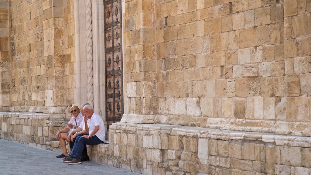 Catedral de Santa Maria Assunta ofreciendo escenas urbanas y también un pequeño grupo de personas