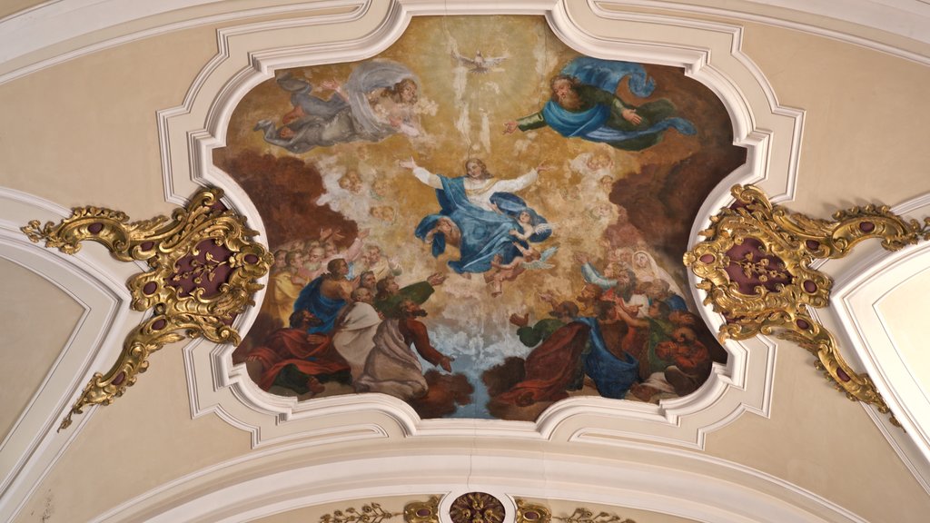 San Giustino Cathedral featuring religious elements and art