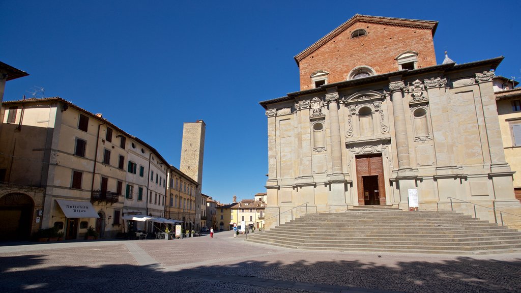 Città di Castello ofreciendo patrimonio de arquitectura