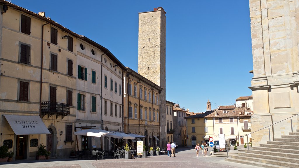 Città di Castello que incluye elementos patrimoniales