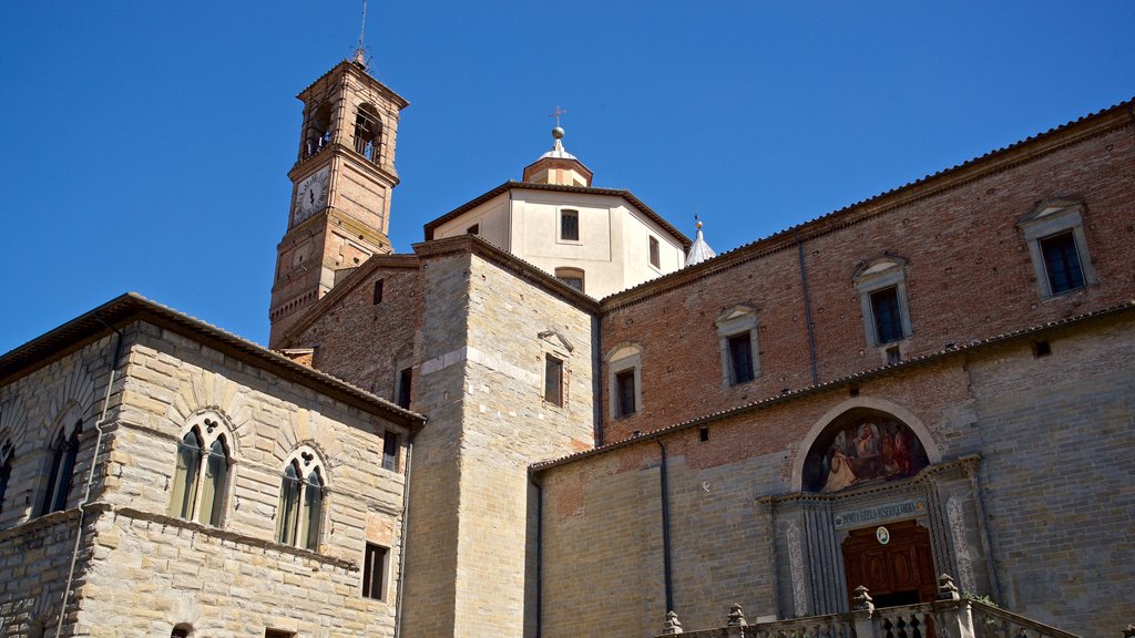 Città di Castello mostrando elementos del patrimonio