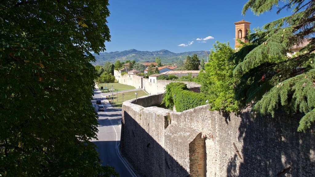 Citta di Castello showing landscape views