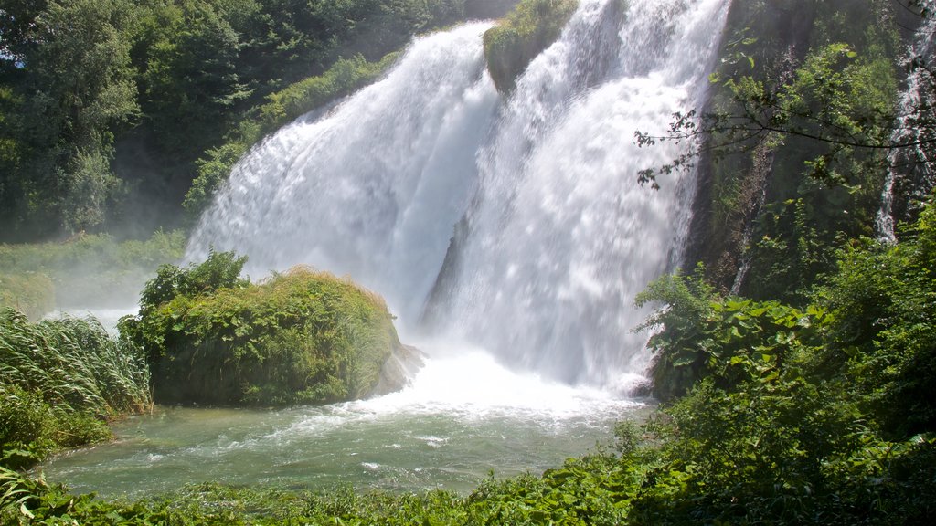 Cascata delle Marmore som viser en kaskade