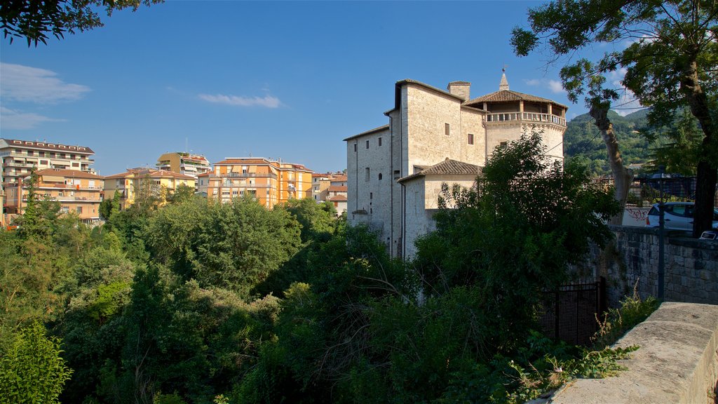 Forte Malatesta featuring landscape views and heritage architecture