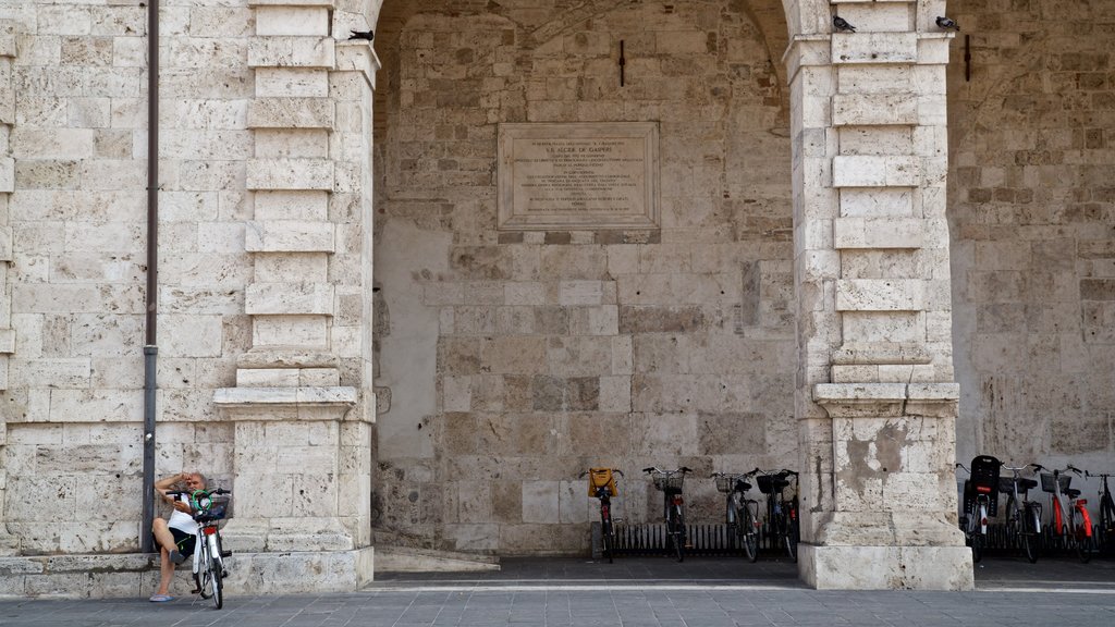 Pinacoteca Civica featuring heritage elements