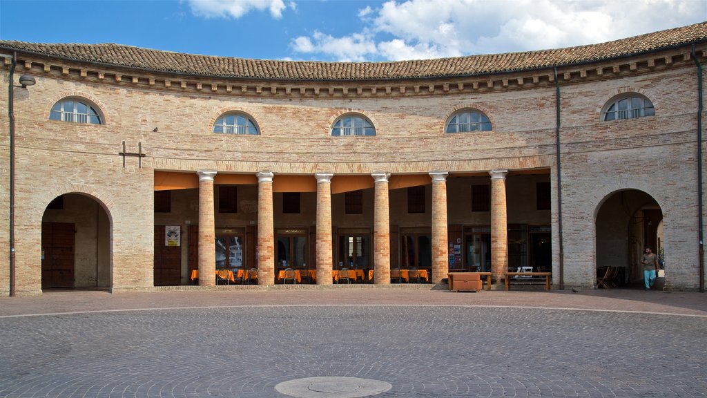 Senigallia caracterizando elementos de patrimônio