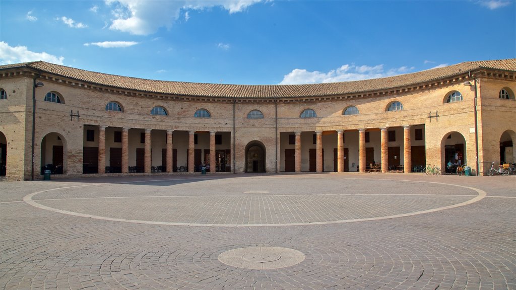 Senigallia showing heritage elements