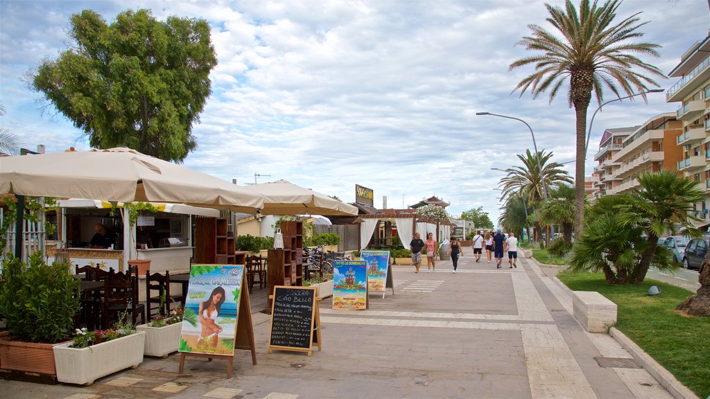 Pescara which includes signage