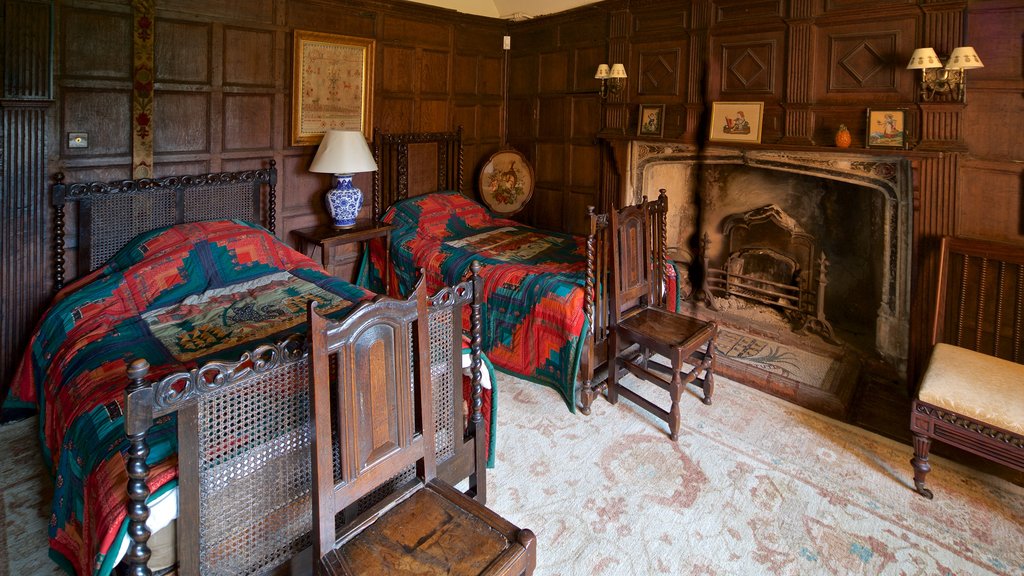 Dorney Court showing interior views, a house and heritage elements