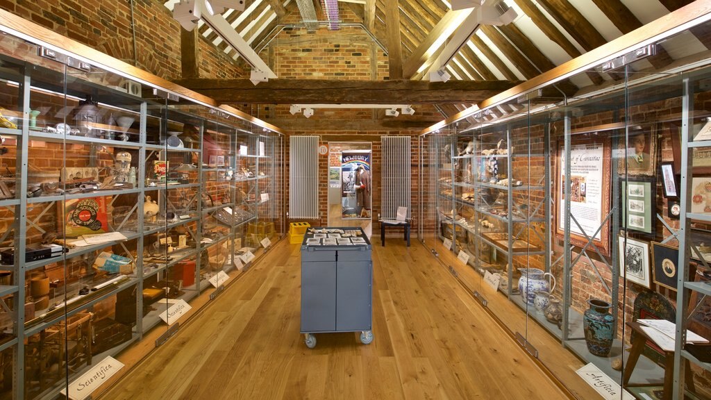 West Berkshire Museum showing interior views