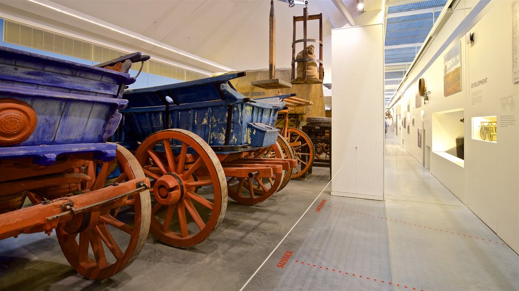 Museum of English Rural Life showing heritage elements and interior views