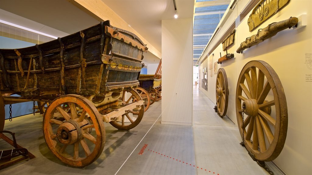 Museum of English Rural Life featuring interior views and heritage elements