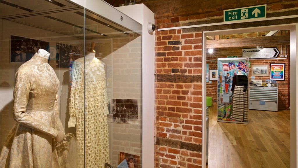 West Berkshire Museum showing interior views