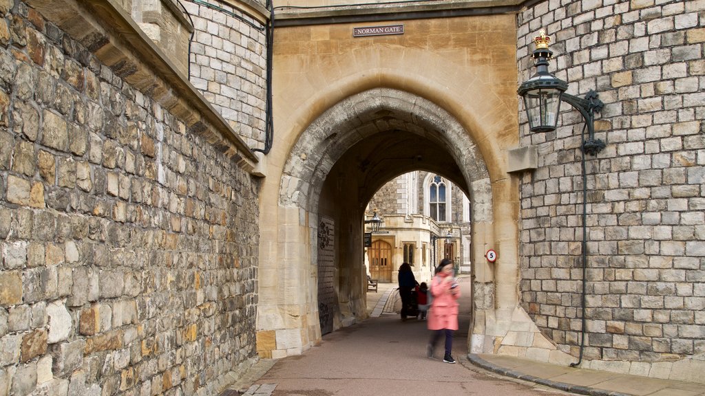 Windsor Castle featuring heritage elements