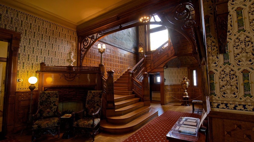 Conrad Caldwell House showing a house, interior views and heritage elements